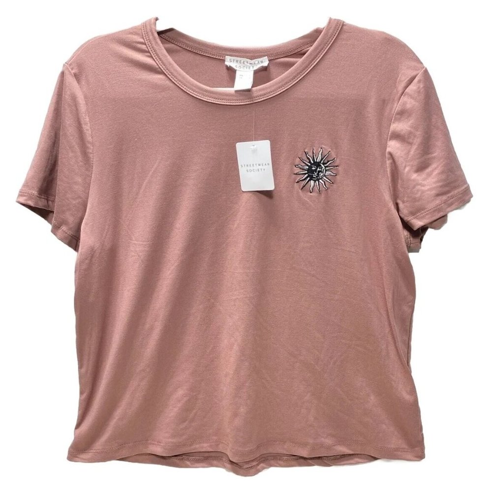 Brand New Women's Peachy Pink T-Shirt: Size Large L/G